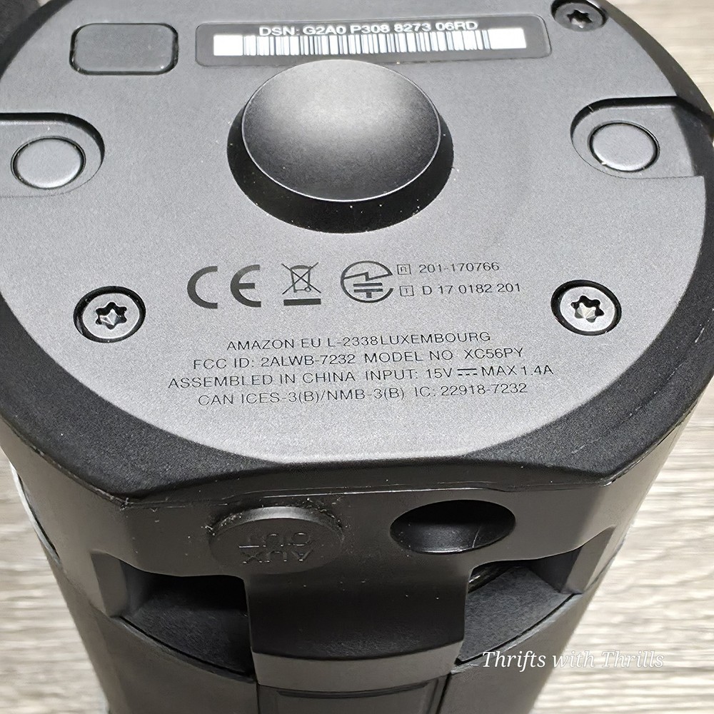 Amazon Echo (2nd Generation ) Smart Speaker with Alexa, charcoal fabric, Amazon