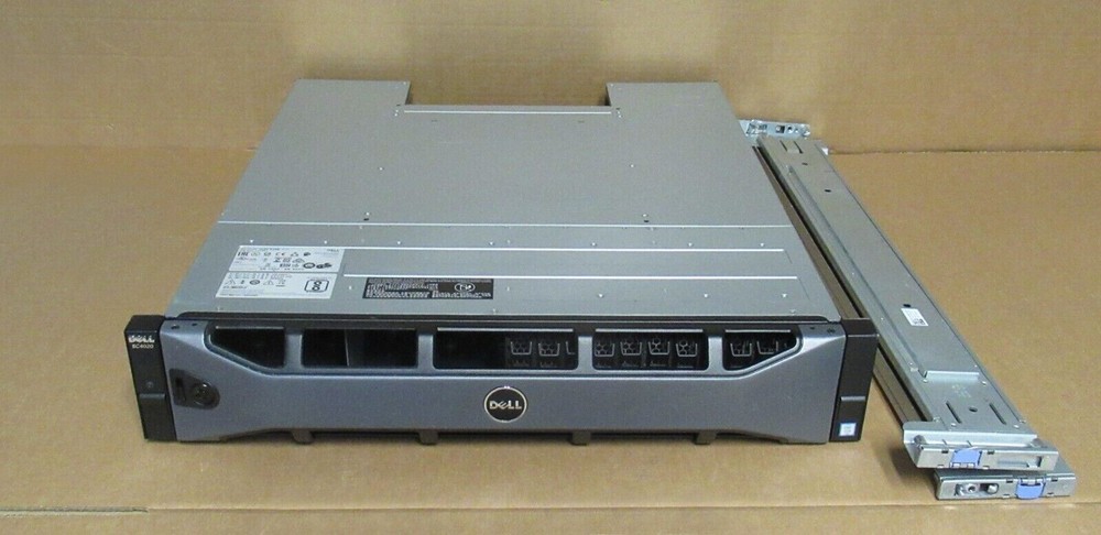 Dell Compellent SC4020 Storage Array 2x 10G-iSCSI-2 Controllers 24x 2.5" Bay