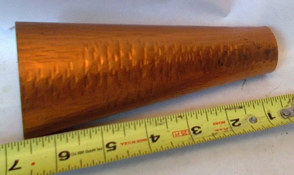 GERMAN signed WALL Handmade Copper Vase