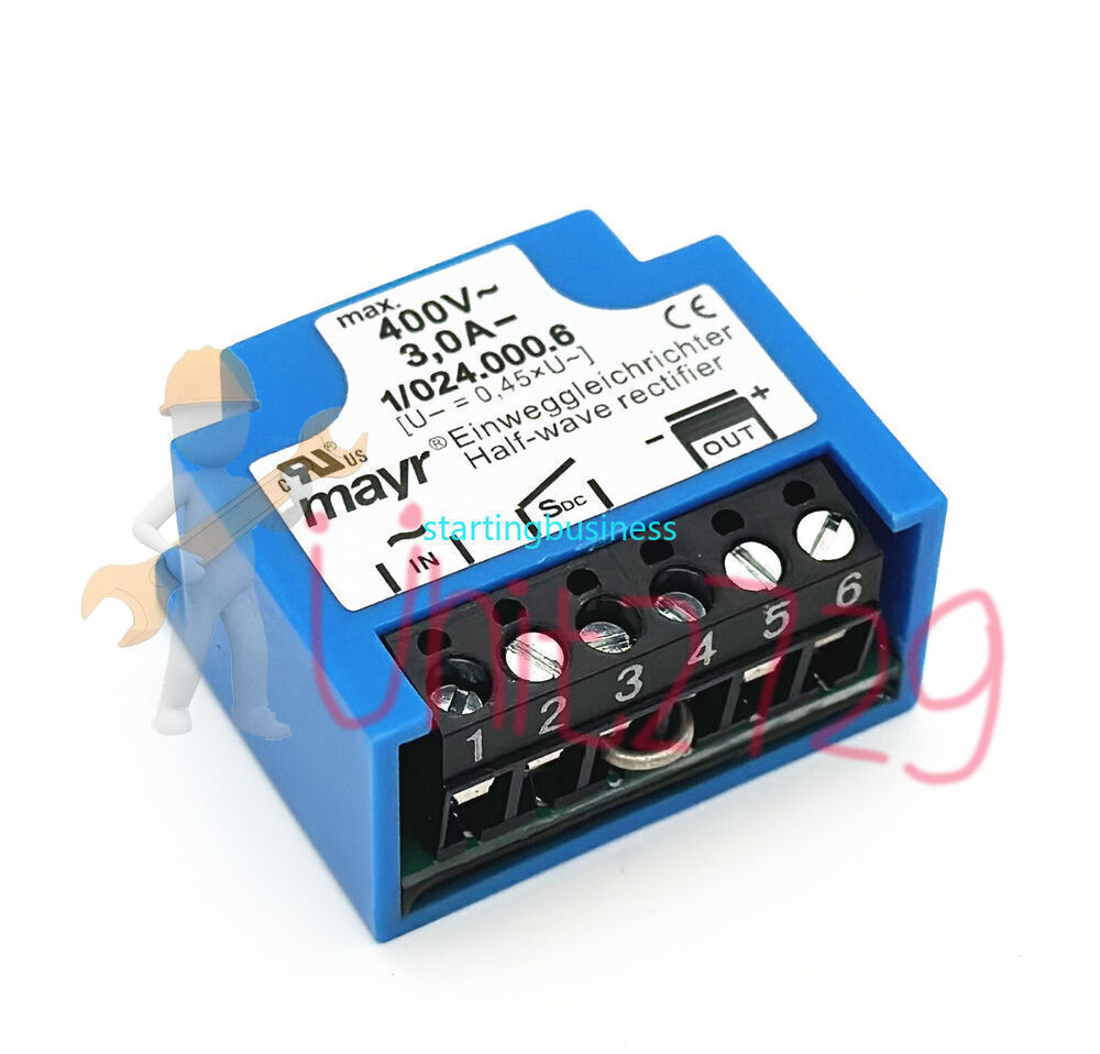 1PC For motor brake rectifier module 1/024.000.6 400V 3A~