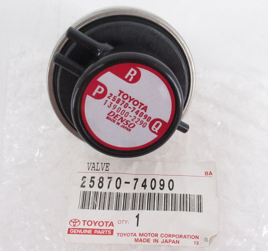 Genuine OEM Toyota 25870-74090 EGR Valve Vacuum Modulator Delay