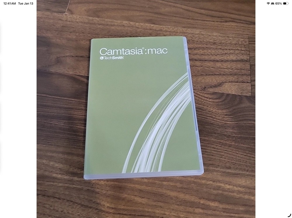 Camtasia Studio 1.2 TechSmith Software Disk - Powerful Video Editing for Mac