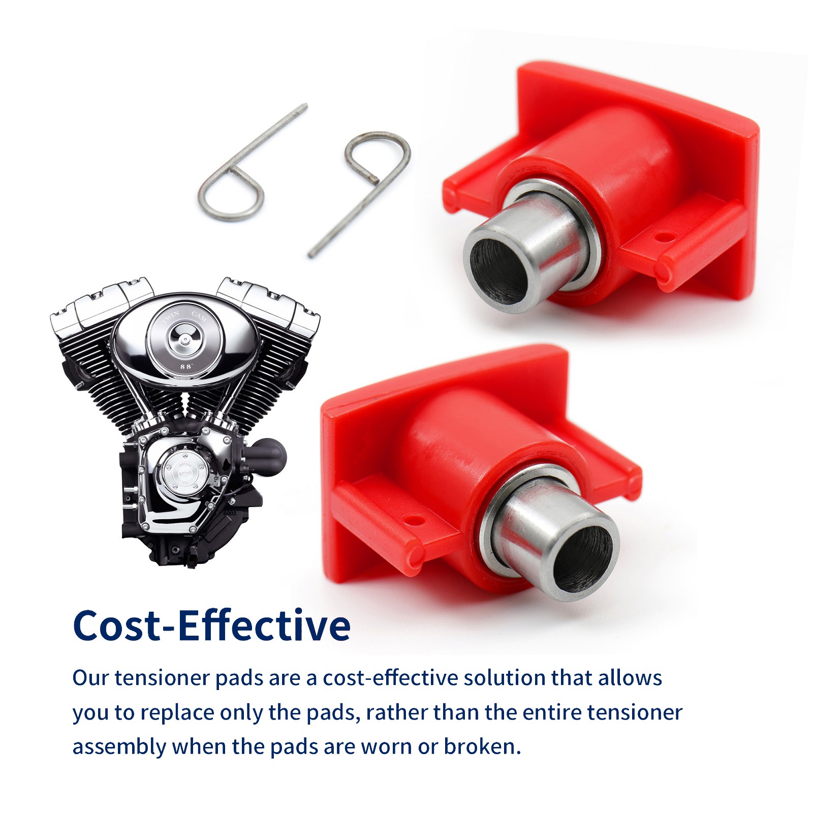 Hydraulic Cam Chain Tensioner Shoes for 2007-2017 Harley Twin Cam