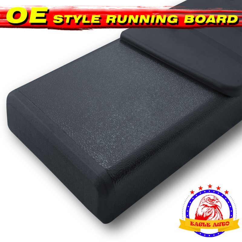 Fit 2019-2024 Chevy Silverado 1500 Crew Cab 6" Nerf Bar Running Board Side Step