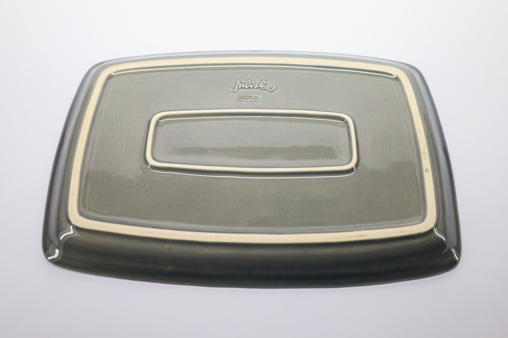 Juliska Gray French Panel Serving Platter