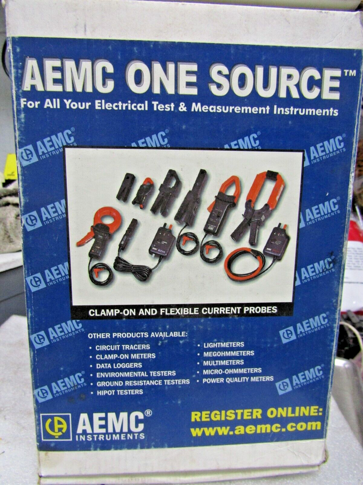 ✌ AEMC FLEXPROBE 24-2000 FLEXIBLE AC CURRENT PROBE 200Arms 2000Arms CAT #2115.56