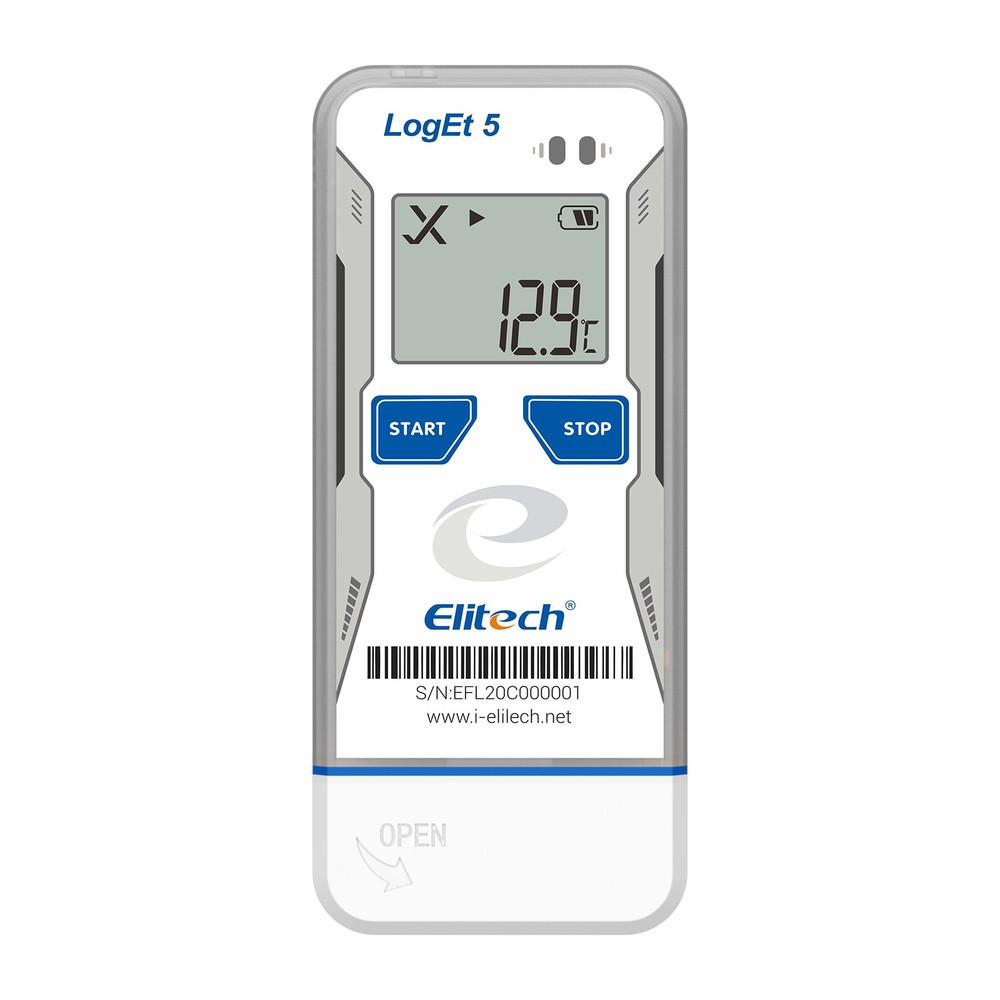 Elitech LogEt 5B Bluetooth Temperature Humidity Thermometer Data Loggers PDF