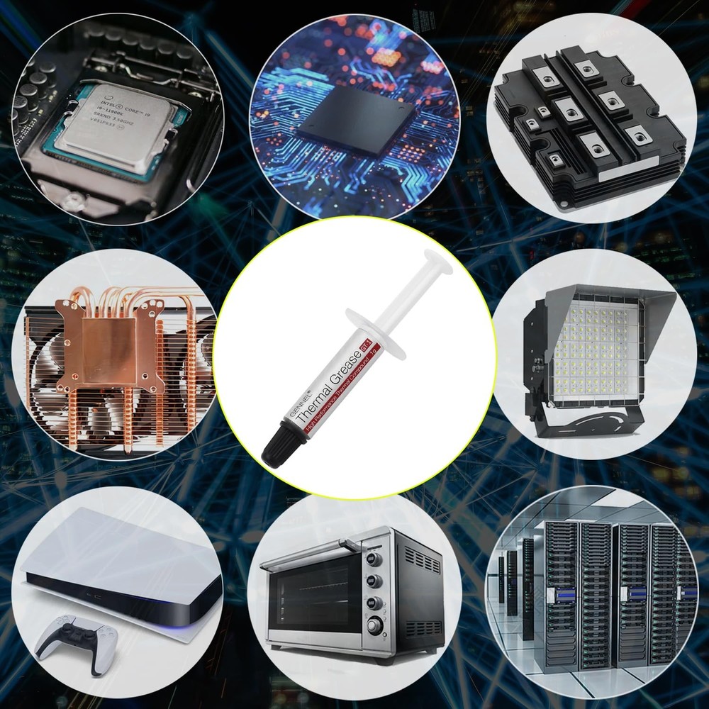 2-Pack 1g*2 Thermal Paste for CPU GPU PS4/PS5 - Performance Heat Sink Compound