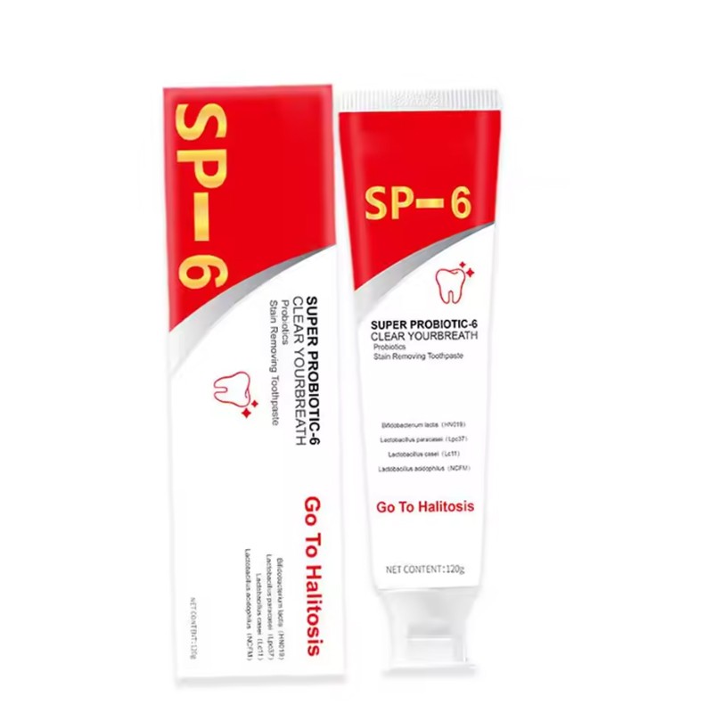 4Pcs Super Probiotic SP-6 Toothpaste, Probiotics Bright White Toothpaste, Sp 6
