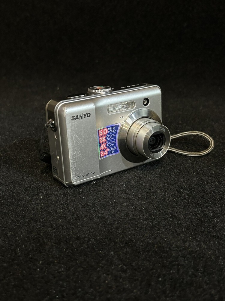 Sanyo VPC-S500 Digital Camera 5MP Tested B8
