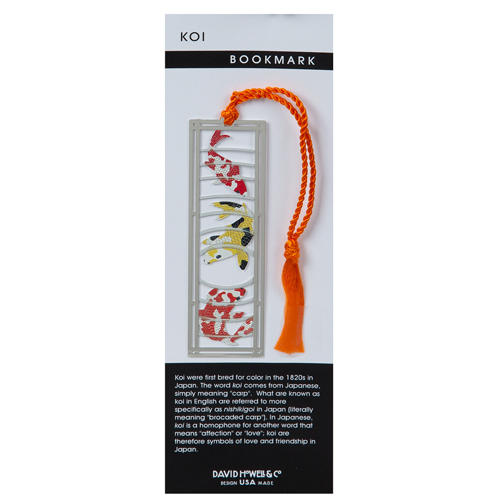 NEW David Howell Koi Bookmark