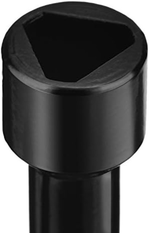 Lightweight Multi-Functional Utility Key in Black for Convenient Access - 7.2 cm