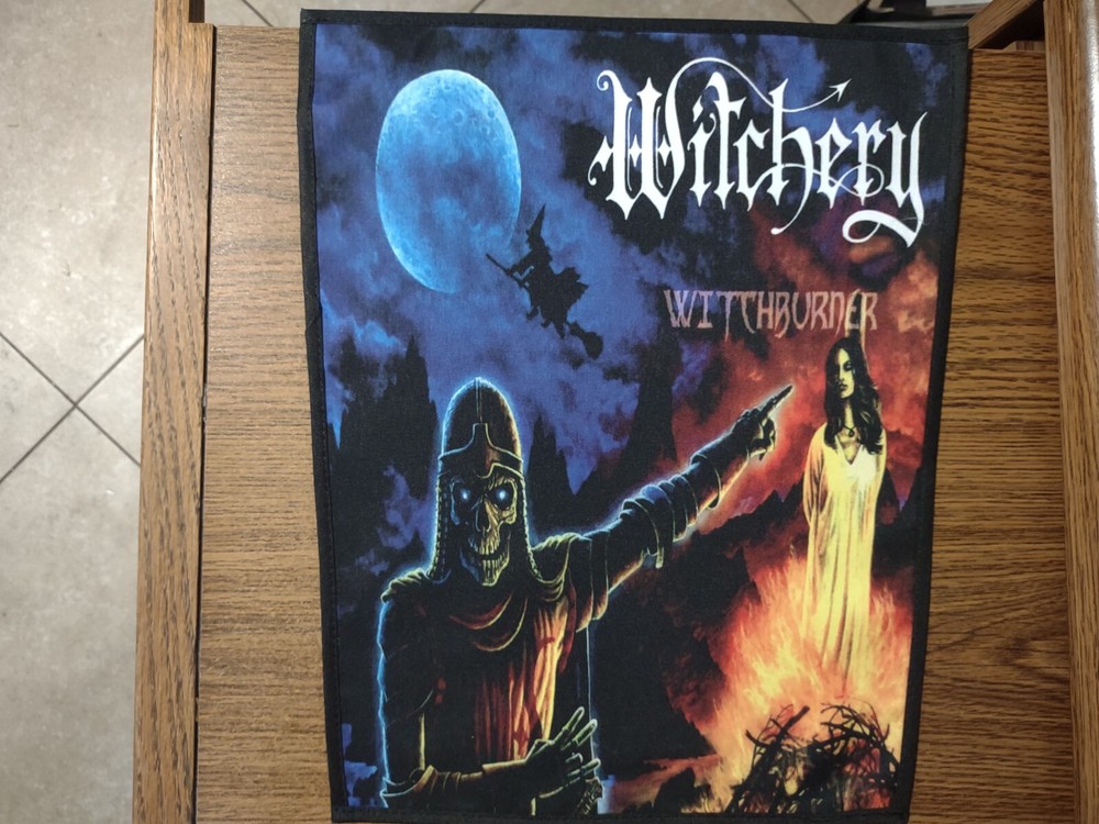 WITCHERY, SEW ON SUBLIMATED LARGE BACK PATCH