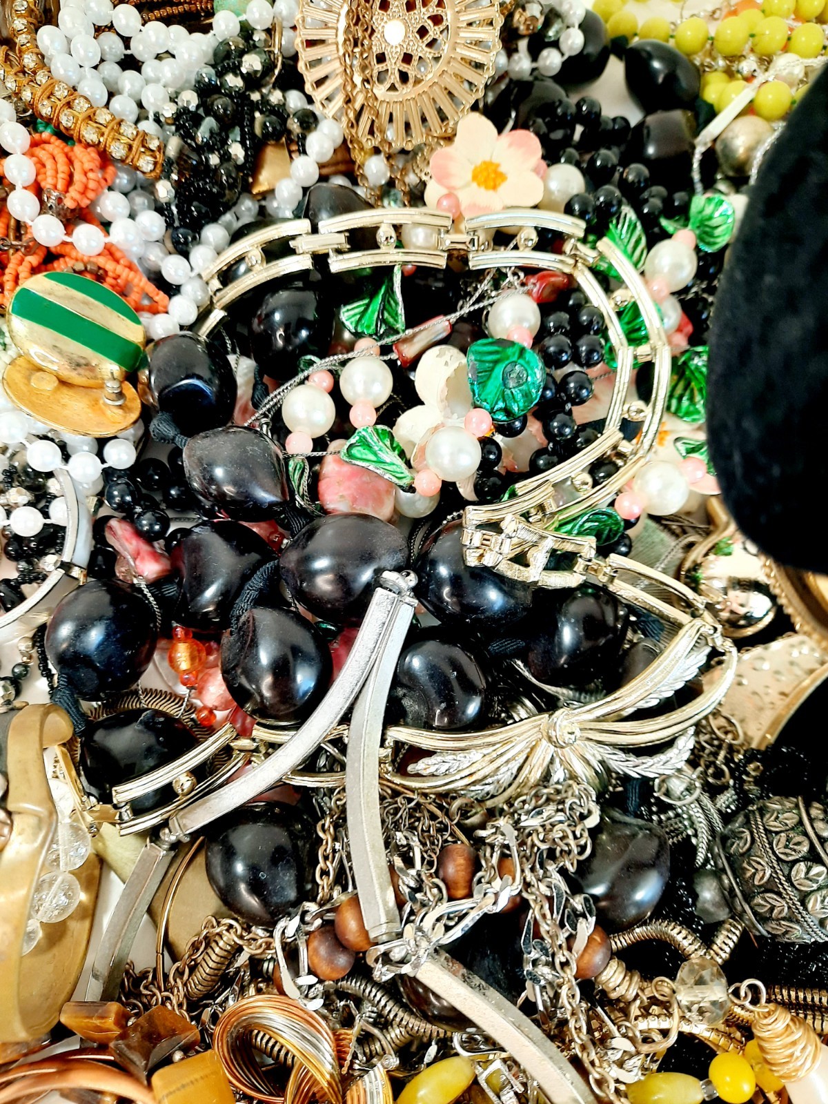 Vtg Modern 1.5Lbs Jewelry Estate Fashion All Wearable Craft Resell