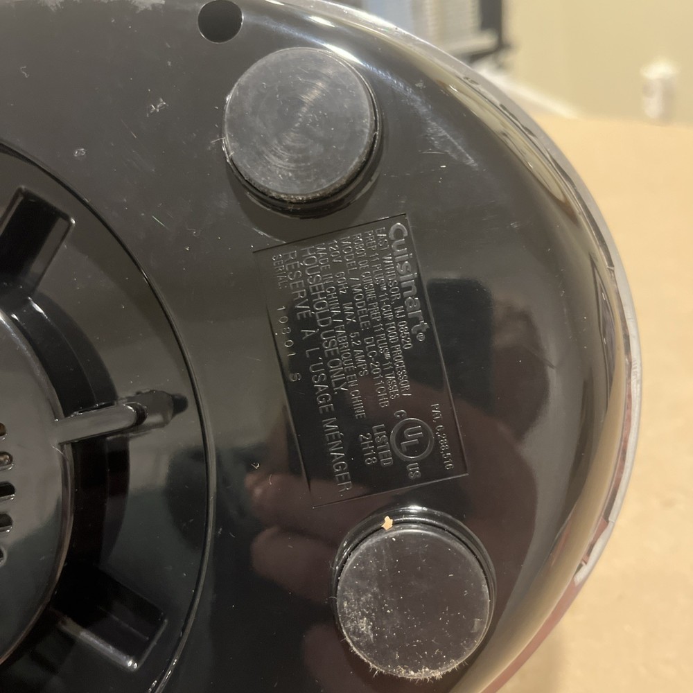 Cuisinart Prep 11 Plus Food Processor Replacement Motor Base DLC-2011CHB Tested