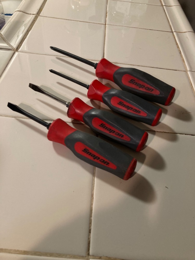 Snap-On Hard Handle Screwdriver Set