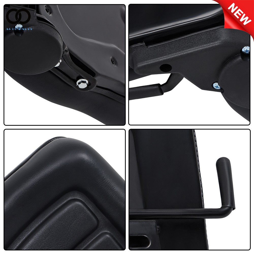 Waterproof Adjustable Fold Down Forklift Seat Angle Backrest For Excavators