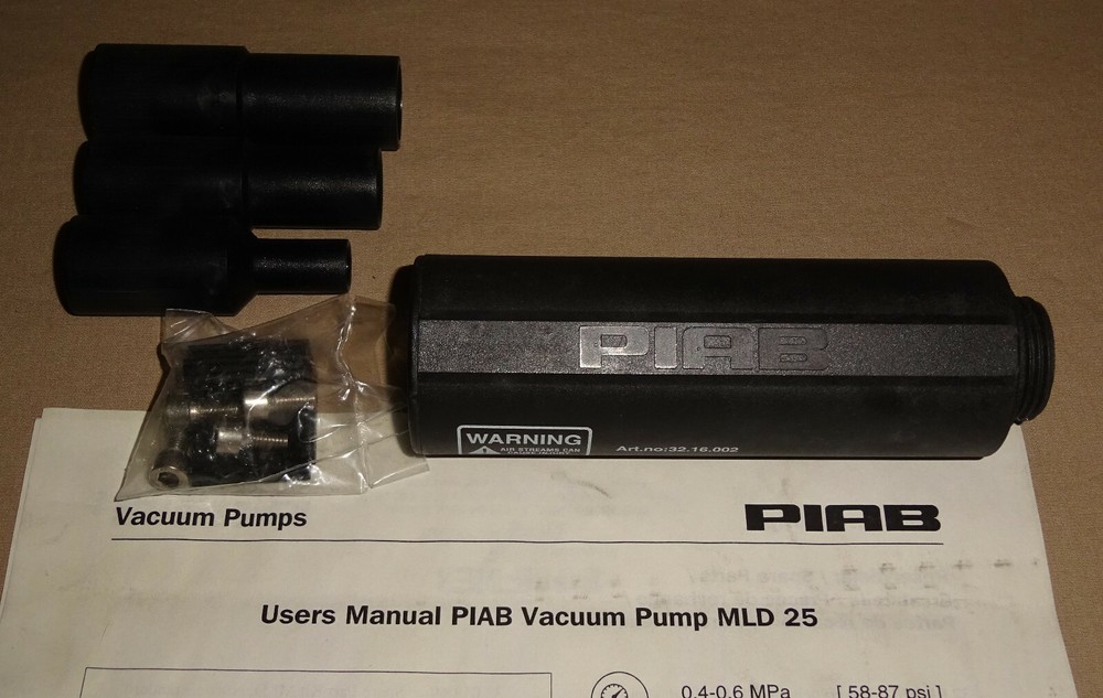 PIAB 32.01.070 Vacuum Pump MLD 25 NEW