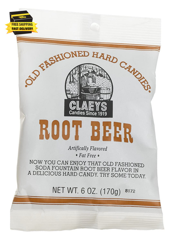 , Old Fashioned Hard Candy Root Beer, 6 Oz ⭐️⭐️⭐️⭐️⭐️