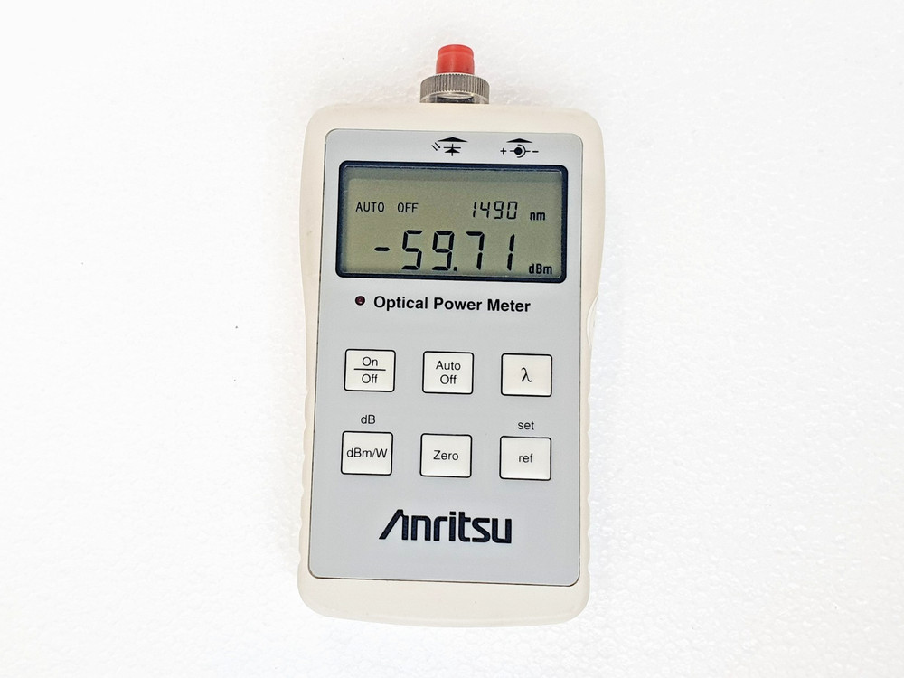 ANRITSU CMA5 Optical Light Source 5L35 + Optical Power Meter 5P100
