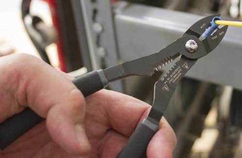 Lisle 68250 Compact Multi Function Wire Stripper, 14 24 Gauge Factory