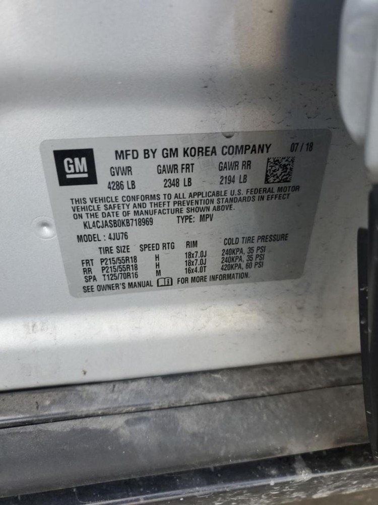 2013-22 BUICK ENCORE Heater Motor