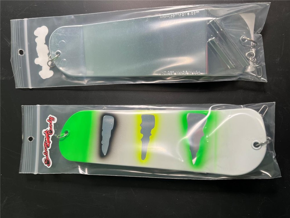 Salmon Candy Flashers Wolverine 8in