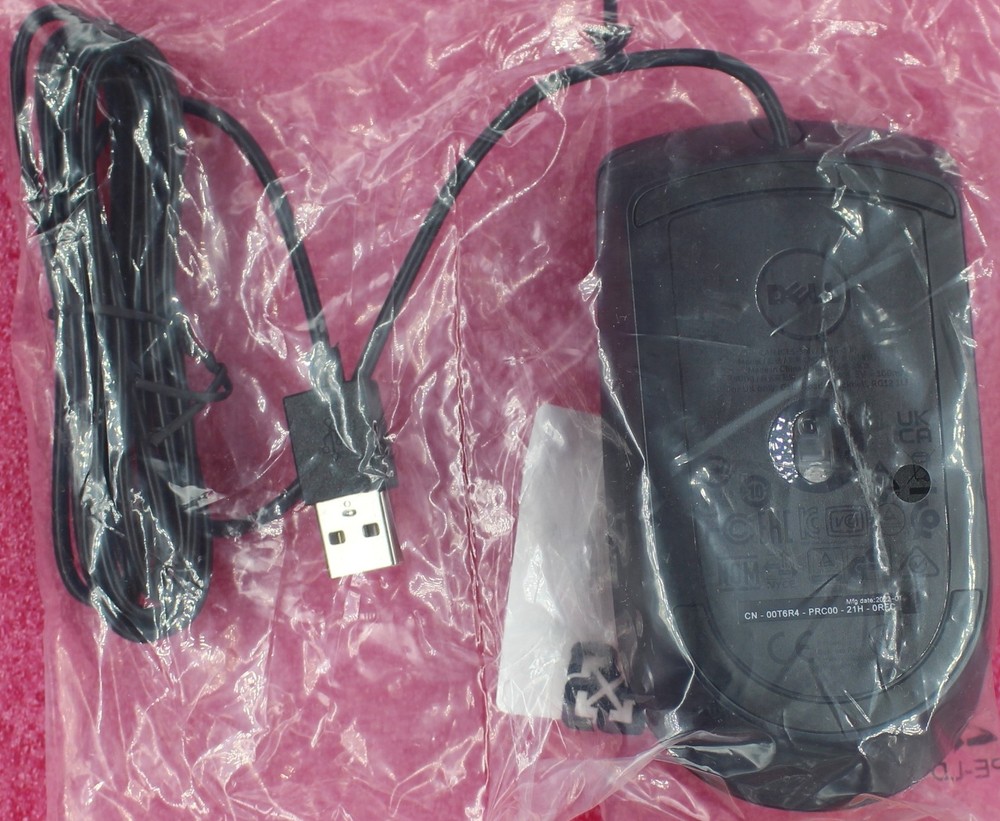 0T6R4 - Dell Optical Mouse-MS116 Black