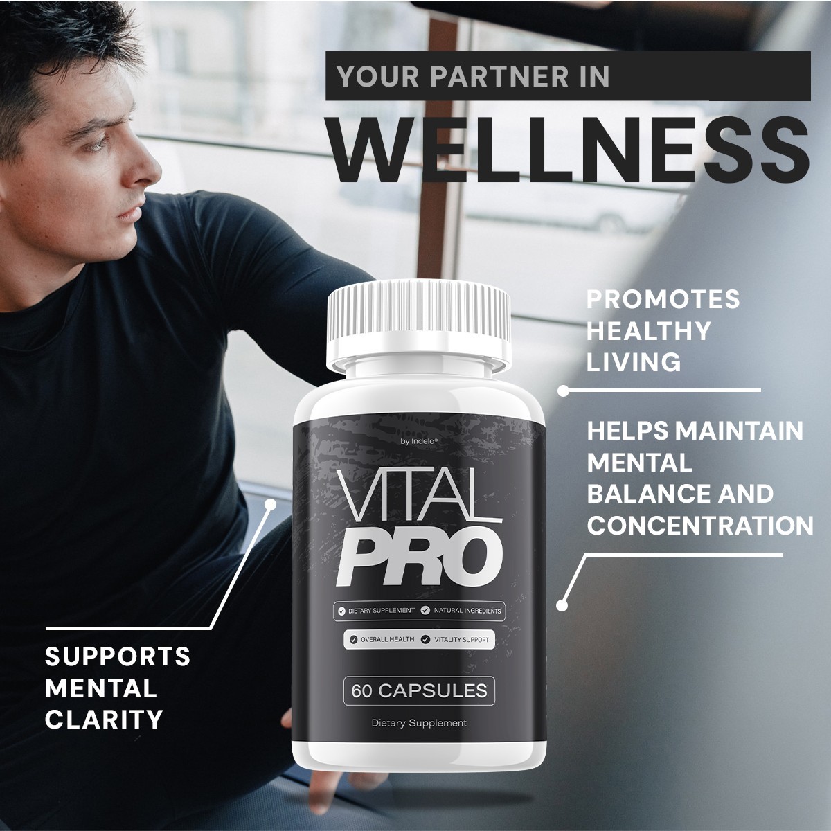 (3 Pack) Vital Pro Advanced Keto Capsules – VitalPro Pills Advanced Blend 1000MG