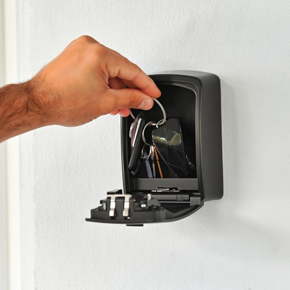Outdoor Security Key Safe 4 Digit Combination Wall Mounted Key Lock Box