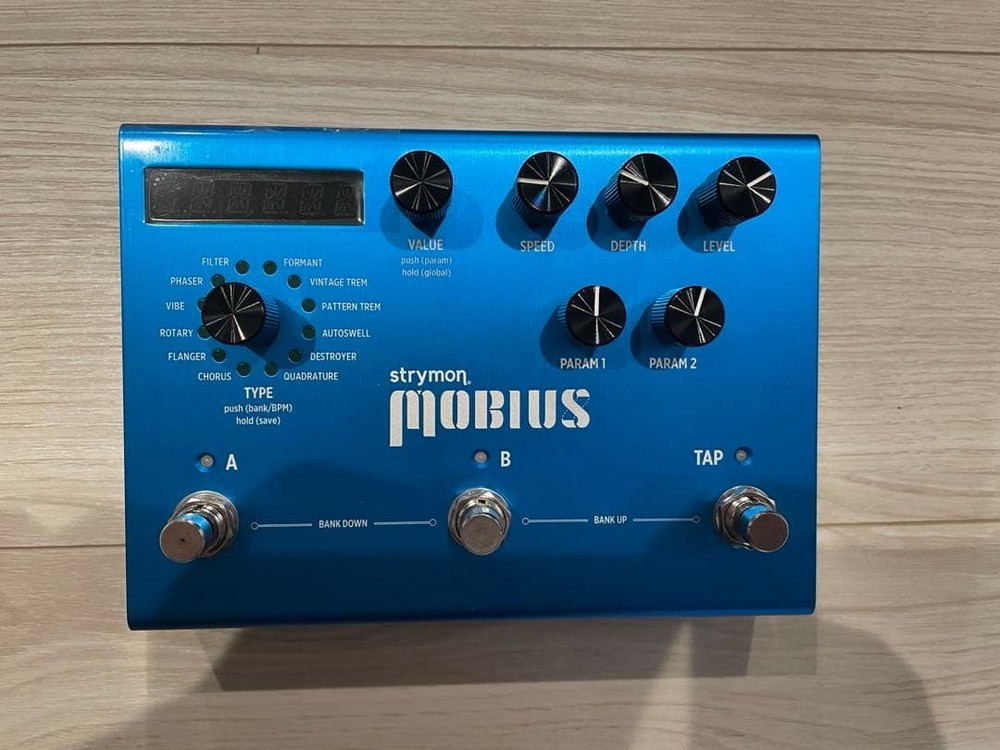 Strymon Mobius Effect Pedal Blue 2025 Used