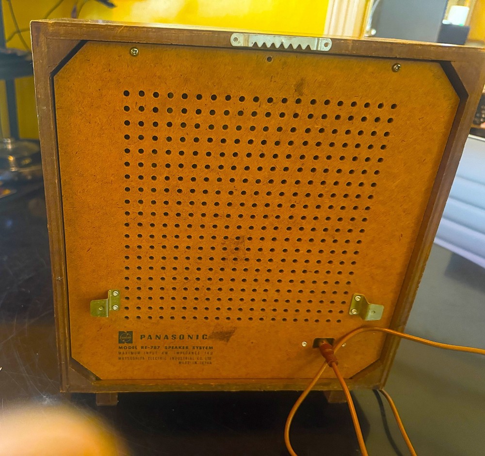 VTG Panasonic RE-787 Automatic Tuning System Multiplex Stereo Speaker TESTED!
