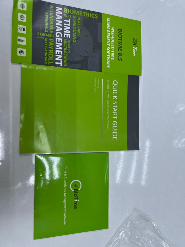 ZKTeco BIOTIME 8.5 WEB-Based Time Managment Software