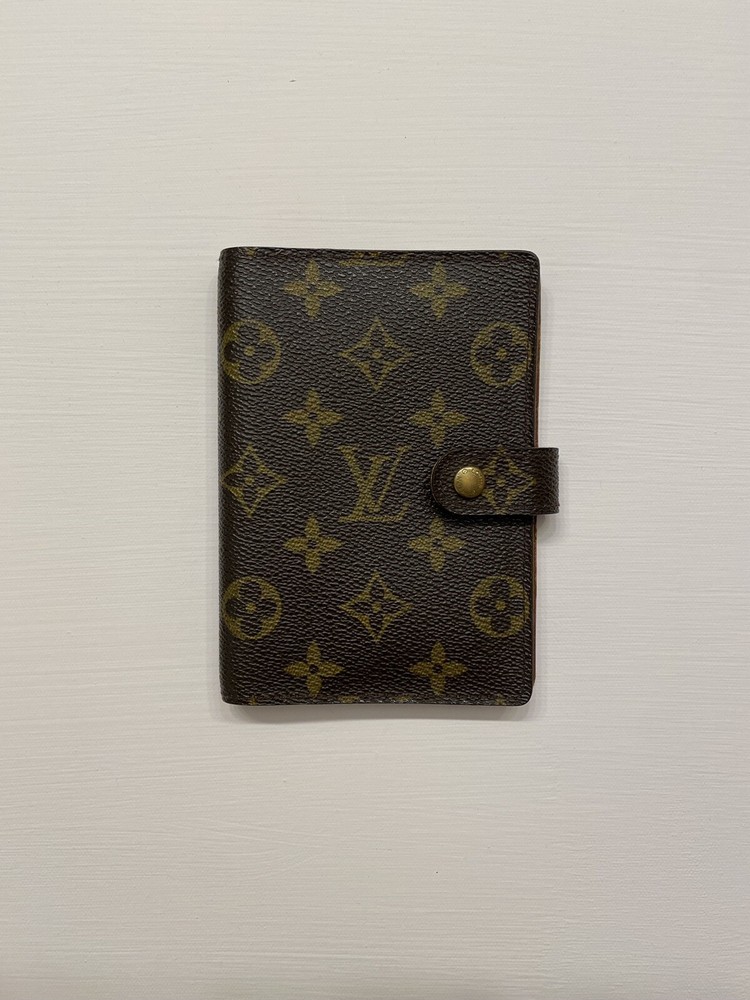Louis Vuitton Brown Monogram Small Ring Agenda PM