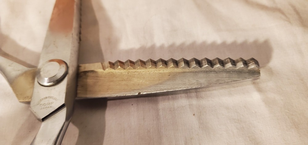 Vintage Griffon Pinking Shears with Case