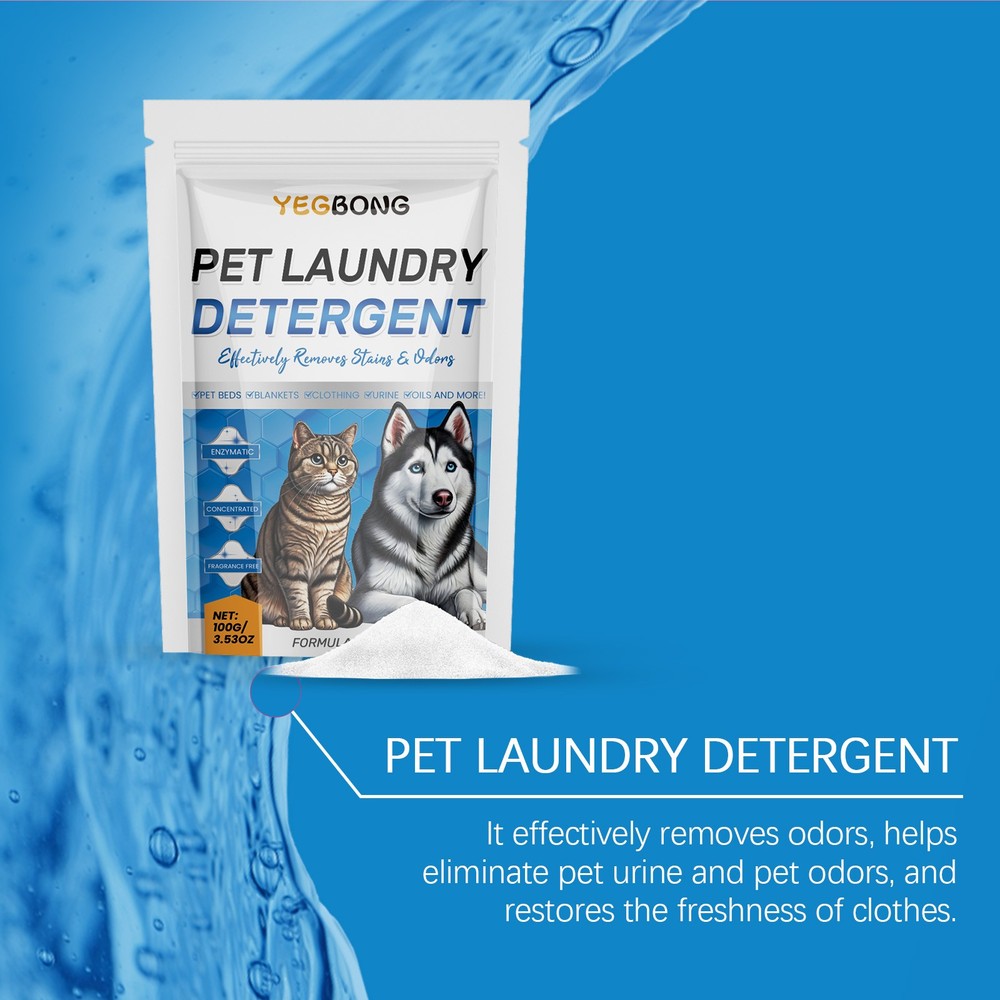 Stain Remover Laundry Powder Deep Cleaning Odor Eliminator Multi-Surface Use
