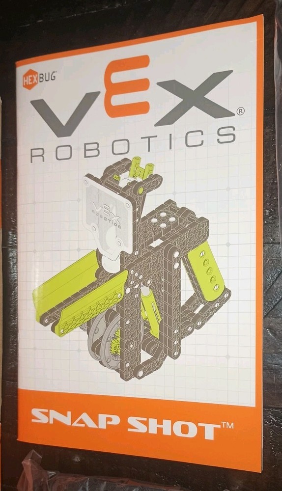HEXBUG VEX Robotics Snap Shot Launcher Construction Set Rapid Fire Speed Loader