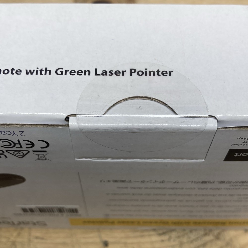 StarTech Wireless Presentation Remote with Green Laser Pointer NEW SEALED IN BOX