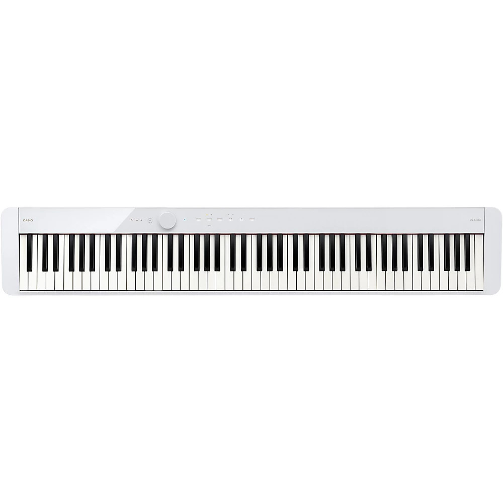 Casio PX-S1100 Privia Digital Piano Essentials Bundle White