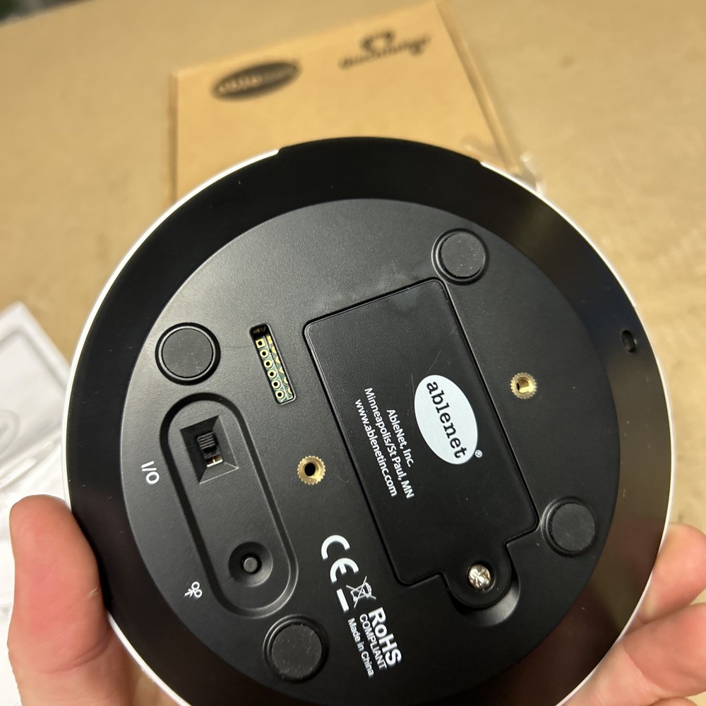 AbleNet Quick Talker Version 1 Communicator Single Message Speech Tablet Device