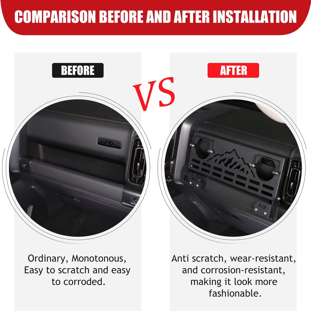Multi-Function Storage Rack Aluminum Alloy Mountain Peak Design For Haval H9 24+