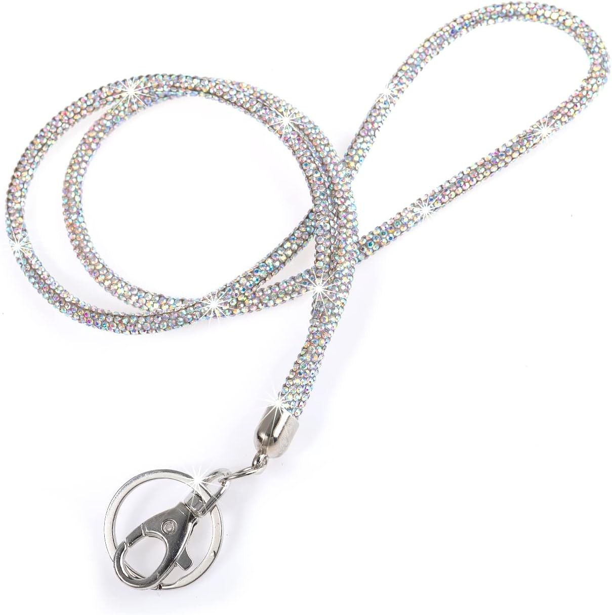 Fashion 34.8'' Sparkle All Round Strap Crystal Neck Lanyard,Exclusive Bling...