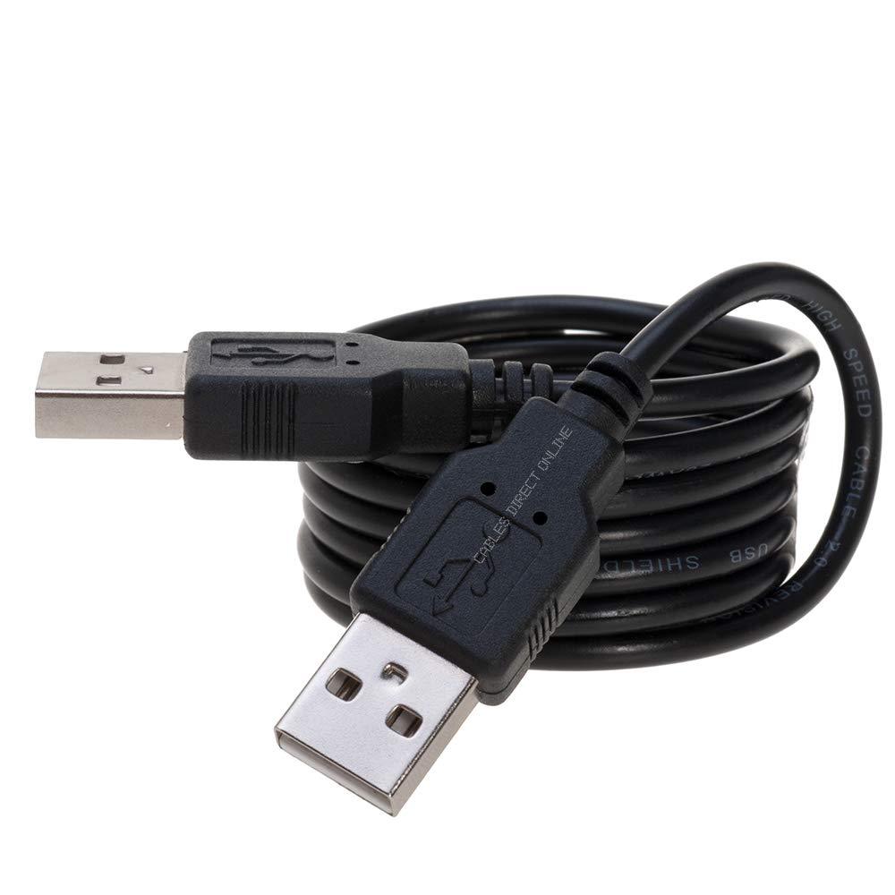 USB 2.0 Type A Male to Type A Male Cable Cord 3FT 6FT 10FT 15FT DATA WIRE