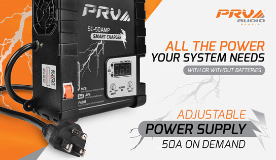 PRV 50A Power Supply Car Battery Charger PRV SC-50AMP Smart Auto Maintainer