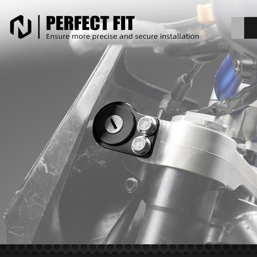 For Suzuki DRZ400SM 2005-2024 NICECNC Key Ignition Switch Relocation Bracket