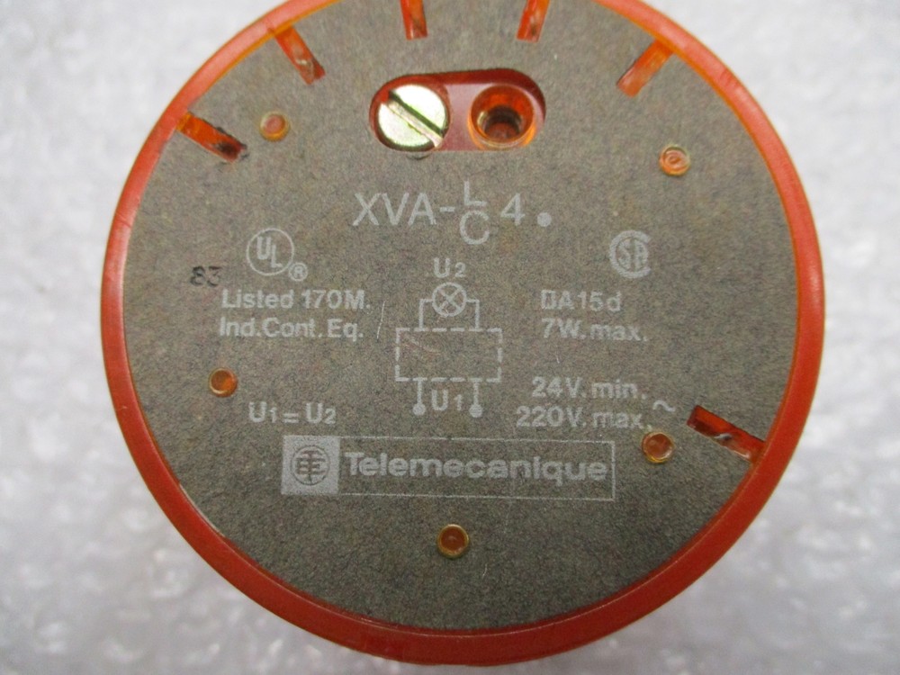 TELEMECANIQUE XVA-LC4 STACK LIGHT AMBER UNMP
