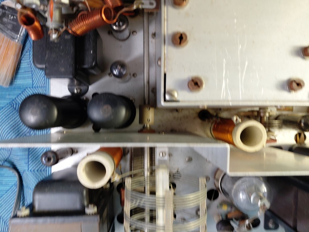 Johnson Viking Ranger Tube Transmitter Powers On Tubes Light Meter Works