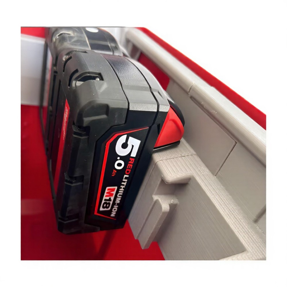 Milwaukee Packout Compact M18 Battery Upper Insert for 48-22-8422 Tool Box