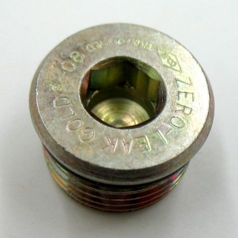 AF 22S-S04 - #4 Zero Leak Plug(ORB Thread) (7/16''-20 Threads)