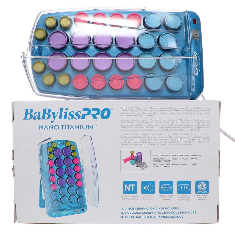 BaBylissPRO Nano Titanium Professional 30-Roller Set
